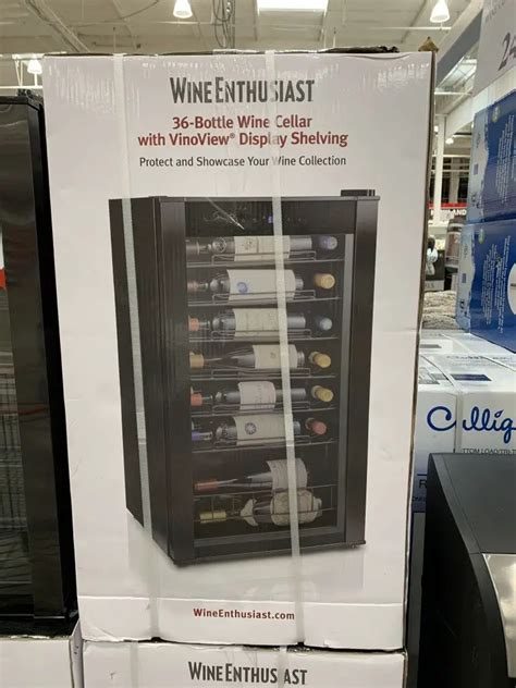 Costco Wine Fridge, 36 Bottle Wine Cooler, Wine Enthusiast - Costco Fan