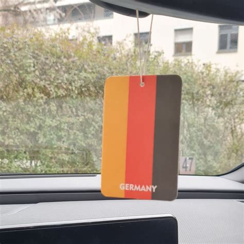 Duftabaum - Autolufterfrischer Deutschland Flagge – EleganceFresh