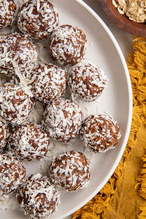 Healthy No Bake Chocolate Peanut Butter Snowballs The Roasted Root