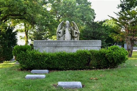 Greenwood Cemetery Stock Image Image Of United Monument 57007701