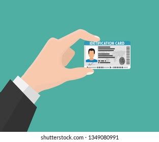 2 659 Illustration Of Hand Holding The Id Card Images Stock Photos