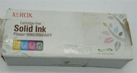 Genuine Xerox Cartridge Solid Ink Phaser 8860 8860mfp 4 Pcs YCMB For