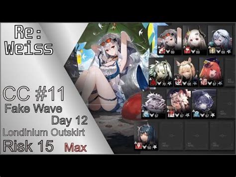 Arknights CC 11 Fake Wave Daily Map Day 12 Londinium Outskirt Risk