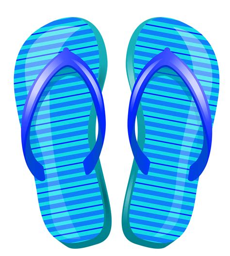 Flip Flop Clip Art Black And White Free Clipart Clipartix Vector