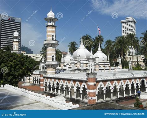 Jamek Mosque Editorial Stock Photo Image Of Masjid Muslim 99423138