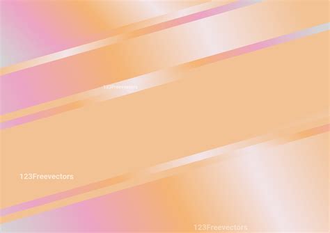 Orange Pink And White Gradient Background Vector Illustration