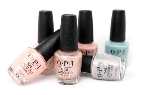 Opi Always Bare For You Collection Review The Beautynerd