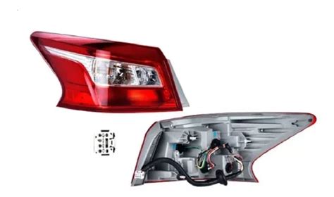 Calavera Depo Nissan Sentra 2017 2018 2019 C leds Premium Envío gratis