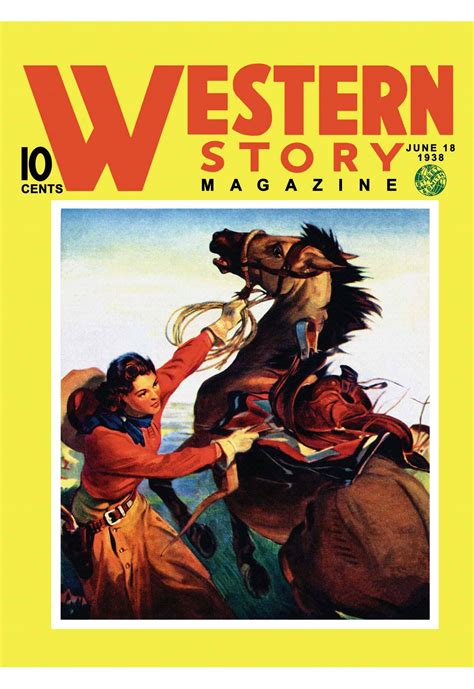 Western Story Magazine: She Ruled the West - Posters and Canvas Art Prints | Vintage Book Covers