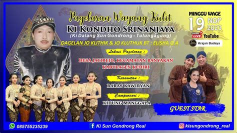 Live WAYANG KULIT KI SUN GONDRONG BT 2 JO ELISHA O A LAKON