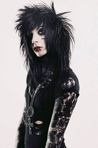 Andy Biersack Makeup