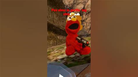 Pov Elmo In Gorilla Tag Ohio 😆funny Vr Shorts Youtube