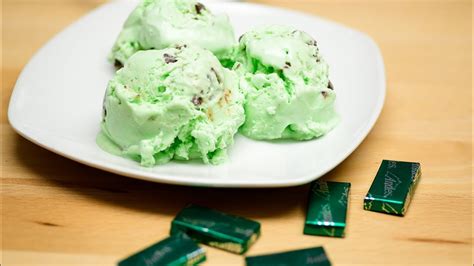 Helado Sabor Menta Con Chispas De Chocolate Sin Maquina Youtube