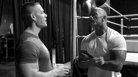 John Cena And The Rock Wrestlemania 32 Wrestlemania John Cena