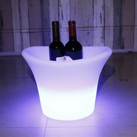 Seau Bouteilles Lumineux Led Rgbw Sans Fil Ip Domocelec