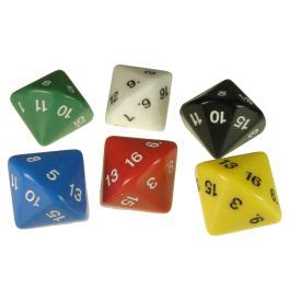 Sixteen Sided D16 Dice