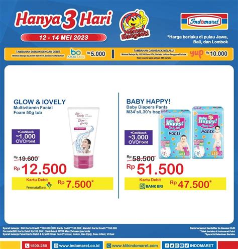 Promo Jsm Indomaret Hanya Hari Berlaku Mei Beli Lebih