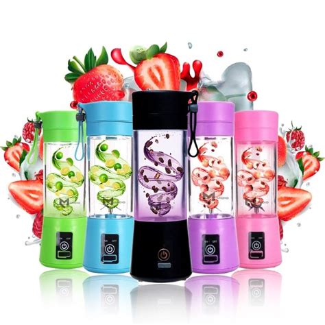 Mini Liquidificador Port Til Shake Suco Juice Cup Cabo Usb Shopee