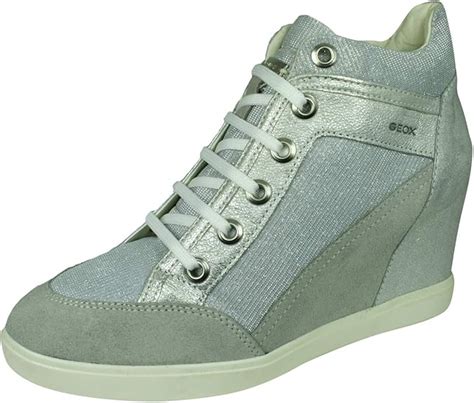 Geox Damen D Eleni C Hohe Sneaker Amazon De Fashion