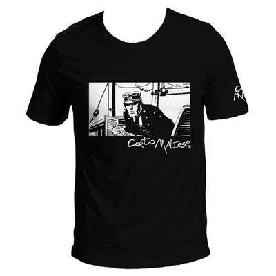 T Shirts Corto Maltese Par Le Dessinateur Hugo Pratt