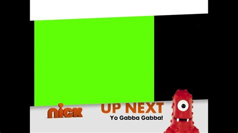 Nickelodeon Split Screen Credits 2009 With Yo Gabba Gabba Next Banner Youtube