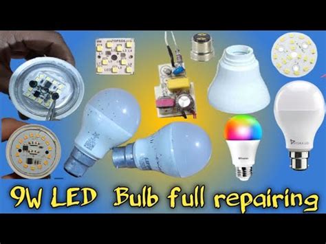 LED Bulb Repair How To Repair Led Bulb 9w Led Bulb Philips Led Bulb