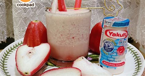 Resipi Minuman Probiotik Jambu Air Yakult Oleh Mahadiah Cookpad