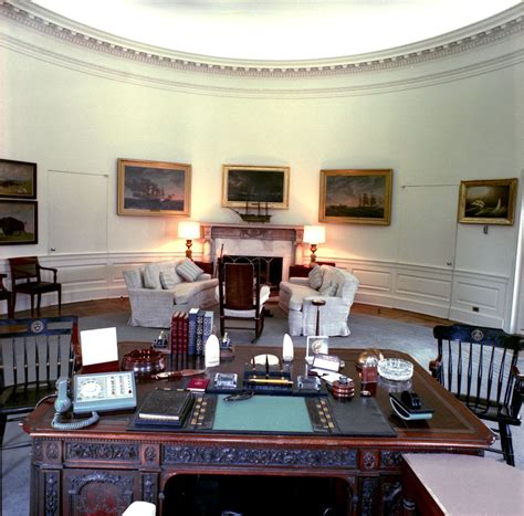 John F Kennedy Oval Office