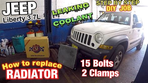 How To Replace Radiator On Jeep Liberty Over Heating And Coolant