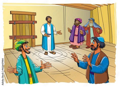 Jesus And Disciples Clipart