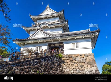 Hojo Castle Odawara Kanagawa Japan. Hojo Clan controlled castle to 1590 ...