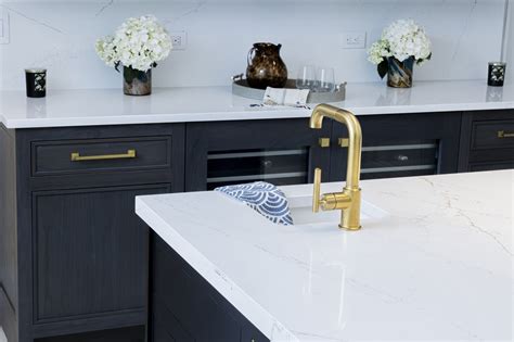 Ethereal Glow Kitchen Worktop Silestone Project Marble