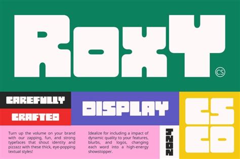 Cs Roxy Font Free Font