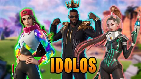 Top 5 Mejores Skin De Ídolos En Fortnite Los Mejores Skin Youtube