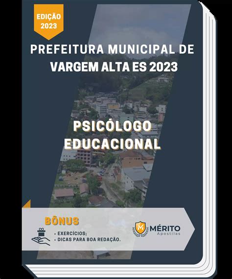 Apostila Psic Logo Educacional Prefeitura De Vargem Alta Es