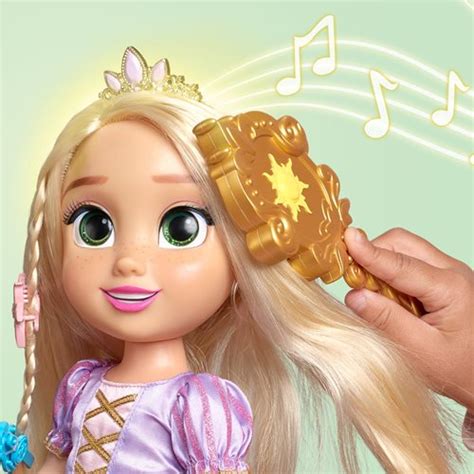 Disney Princess Rapunzel Hair Styling Animatronic Doll