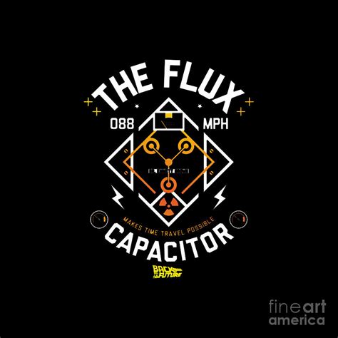 Back To The Future The Flux Capacitor Digital Art By Amin Sholeh Pixels