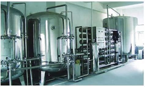 Semi Automatic 2000 L Hour Industrial Mineral Water Plant