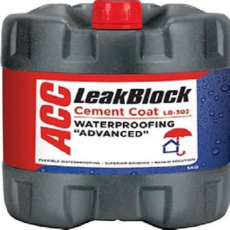 Acc Construction Chemicals Acc Cement Mix Lb Leakblock