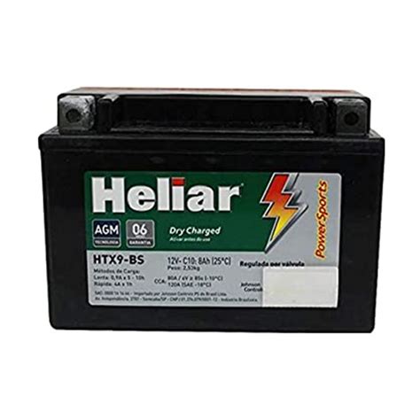 Bateria Heliar 60ah Hnp60dd Hg60de Casa Das Baterias