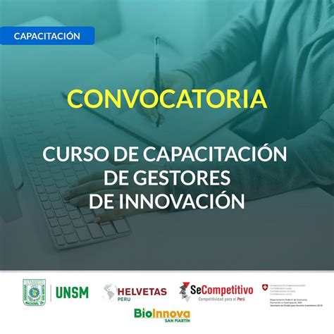 BioInnova San Martín y SeCompetitivo organizaron taller de gestores de