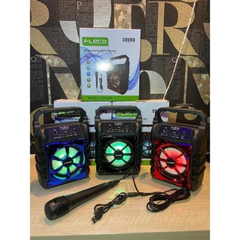 Jual Speaker Bluetooth Fleco F F Terbaru Bonus Mic Suara