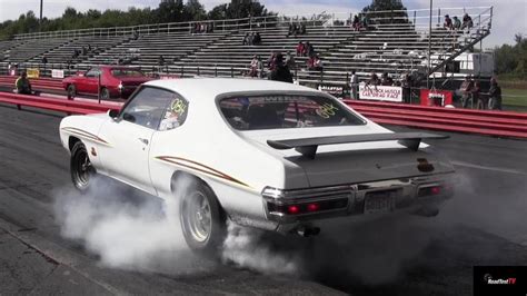 Ram Air Gto Judge V 455 Ho Gto 14 Mile Muscle Car Drag Race Video