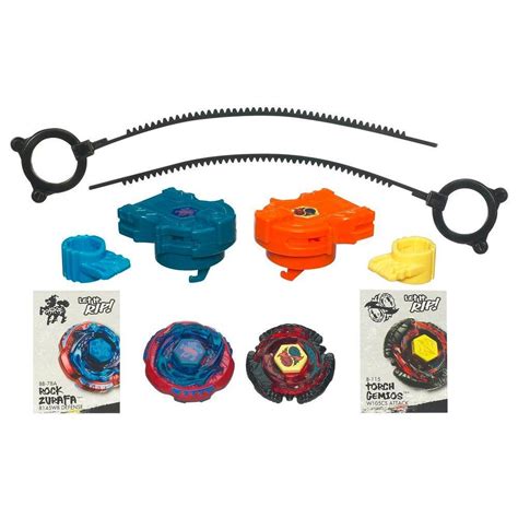 Beyblade Metal Masters Crushing Blast 2 Pack Bb 78a Rock Zurafa R145wb