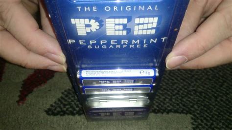 Nostalgamer Unboxing The Original Pez Peppermint Sugar Free With