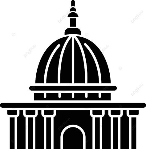 Supreme Court Symbol On White Background Isolated Vector Vector Supreme Vector Courthouse Png