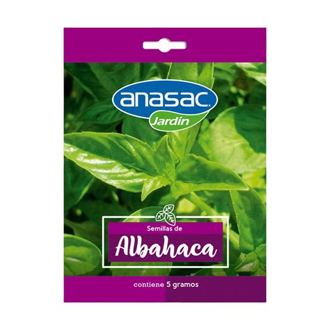 Semilla Albahaca 5 Gr Anasac Tienda Agroservicios Capurro