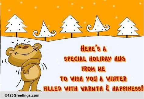 Special Holiday Hug Free International Hug Day Ecards Greeting