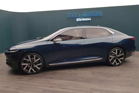 Tata E-Vision Sedan Concept Geneva Motor Show 2018 - AUTOBICS