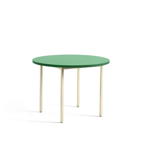 Hay Tweekleurige Eettafel Ivoor Groen Munt Andlight